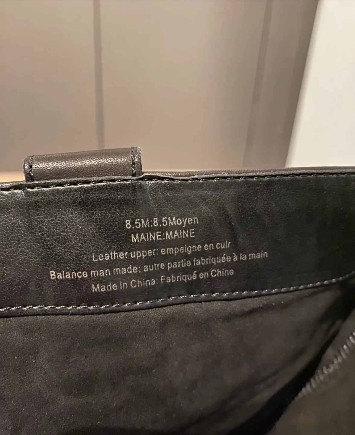 Karl Lagerfeld Paris Black Leather Boots - Size 8.5 image indicator(4)