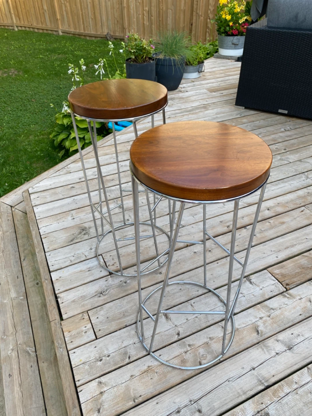 Set of 2 Designer Bar Stools