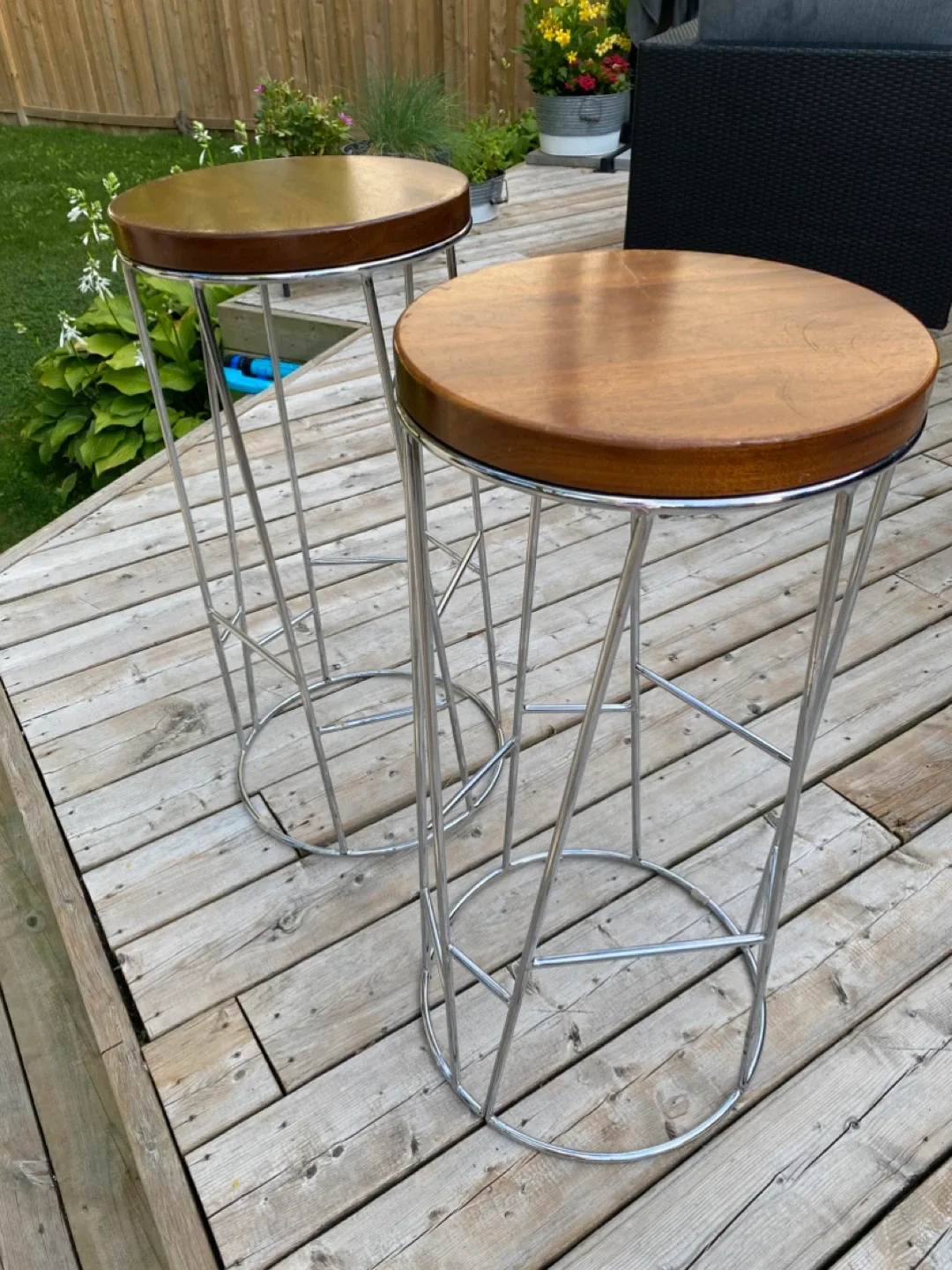Set of 2 Designer Bar Stools image indicator(2)