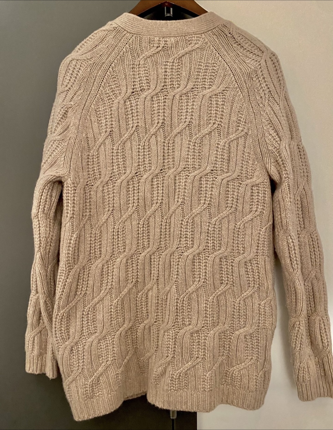 Magaschoni Wool Cashmere Cardigan Size L - photo 2