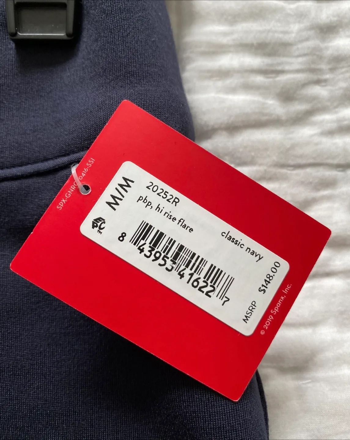 Spanx Hi Rise Flare Pants - Classic Navy, M image indicator(3)