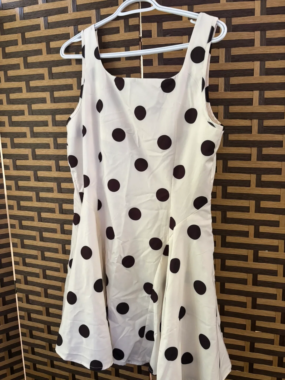 White Polka Dot Dress thumbnail