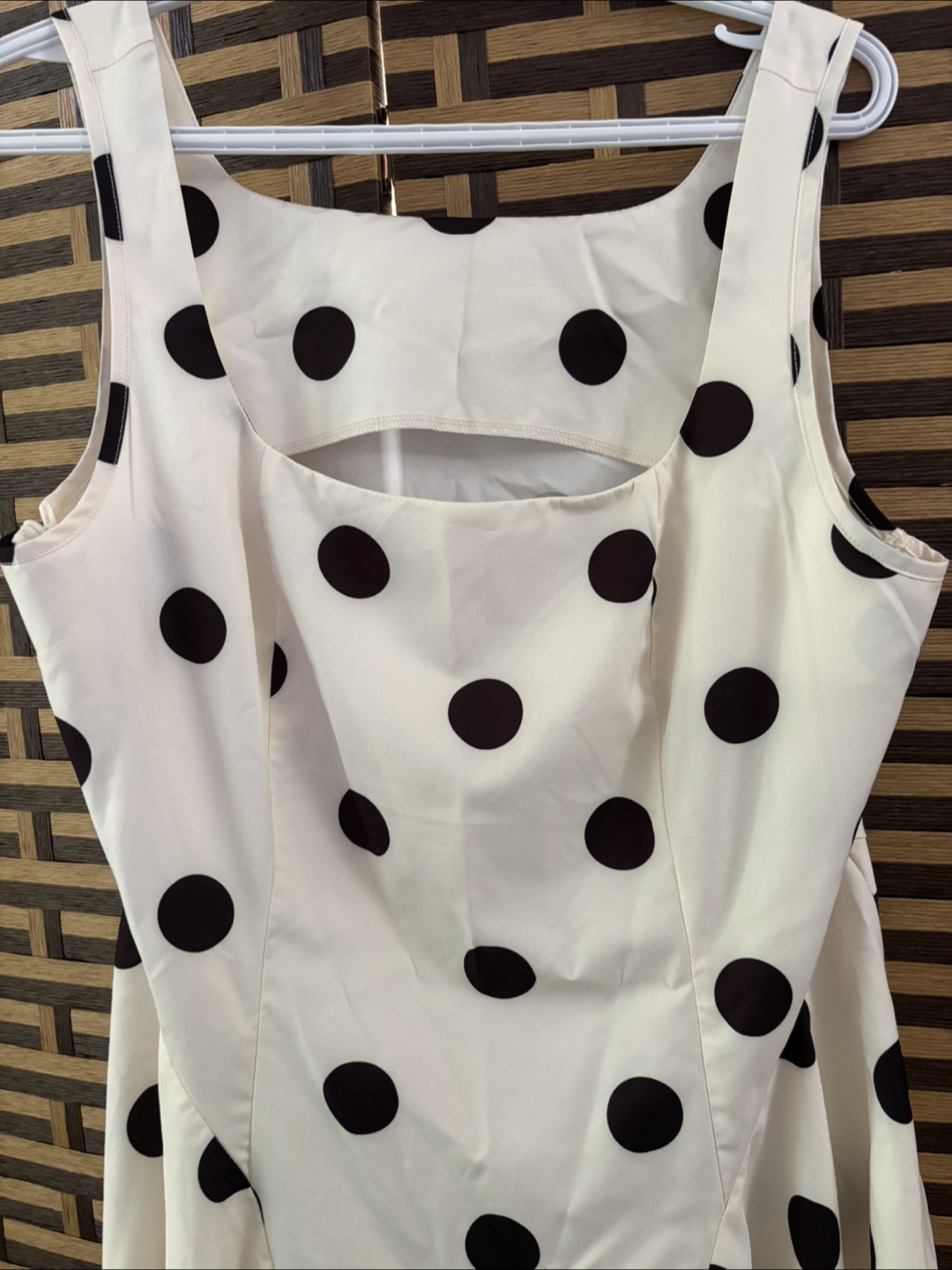White Polka Dot Dress - photo 2