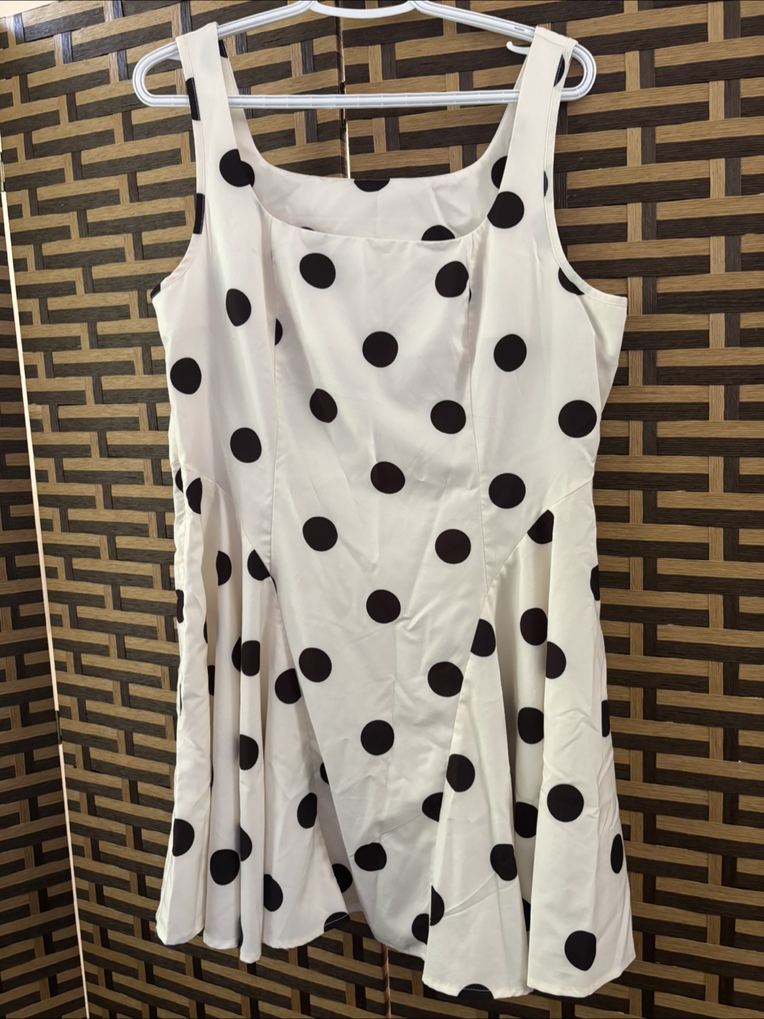 White Polka Dot Dress - photo 4