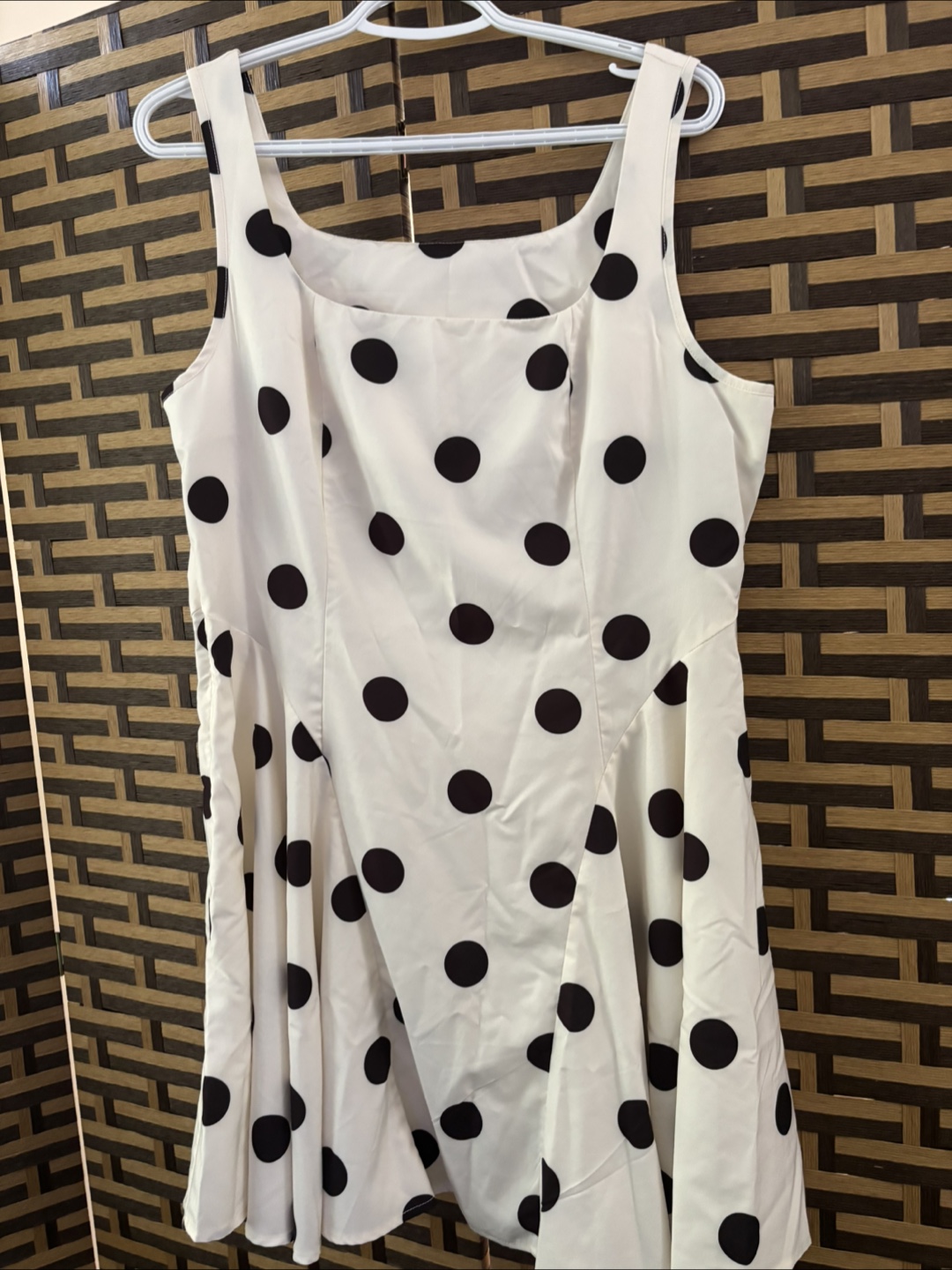 White Polka Dot Dress - photo 5