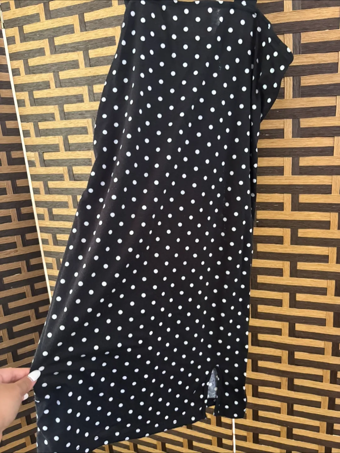 Black & White Polka Dot Dress image indicator(3)