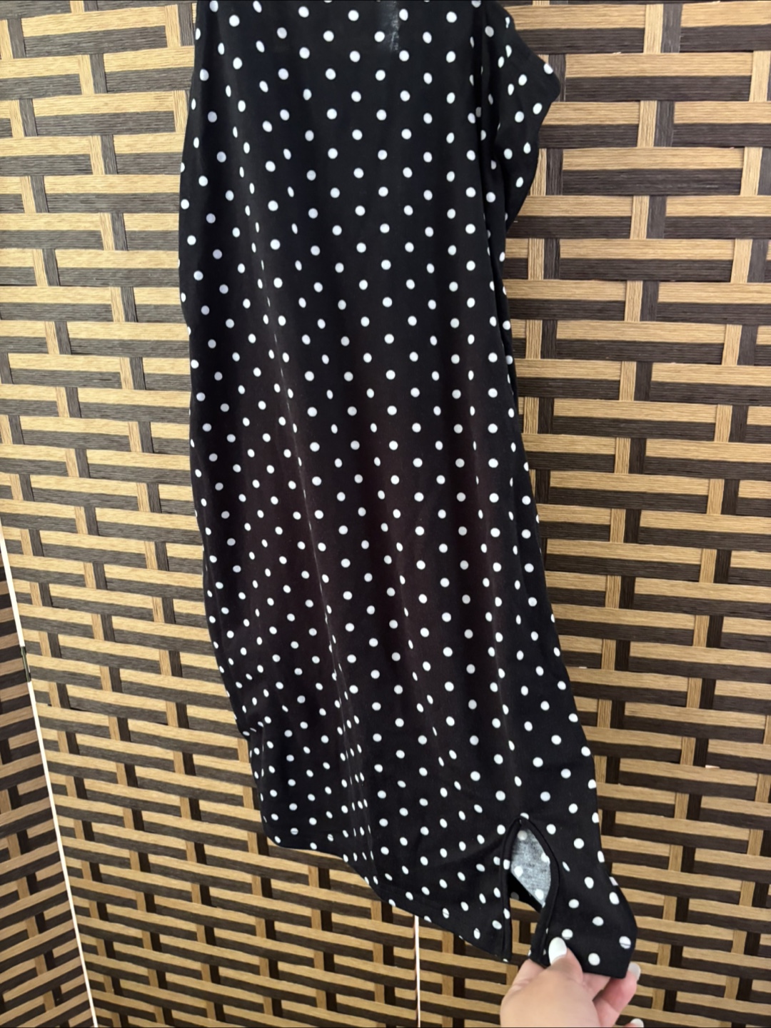 Black & White Polka Dot Dress - photo 4