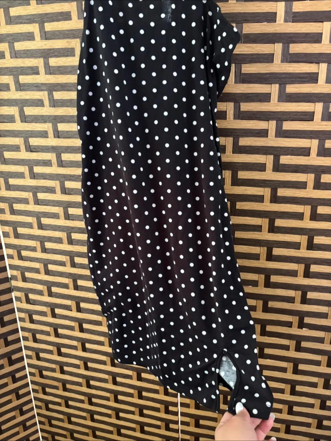 Black & White Polka Dot Dress image indicator(4)