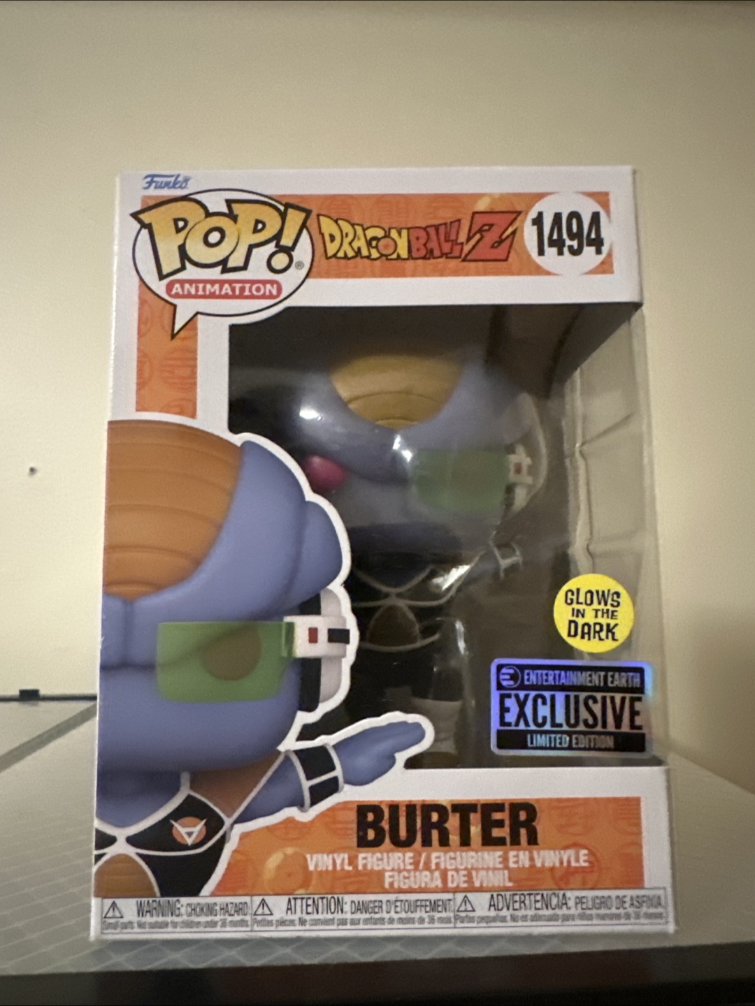 Funko Pop! Dragon Ball Z Burter #1494 - Limited Edition