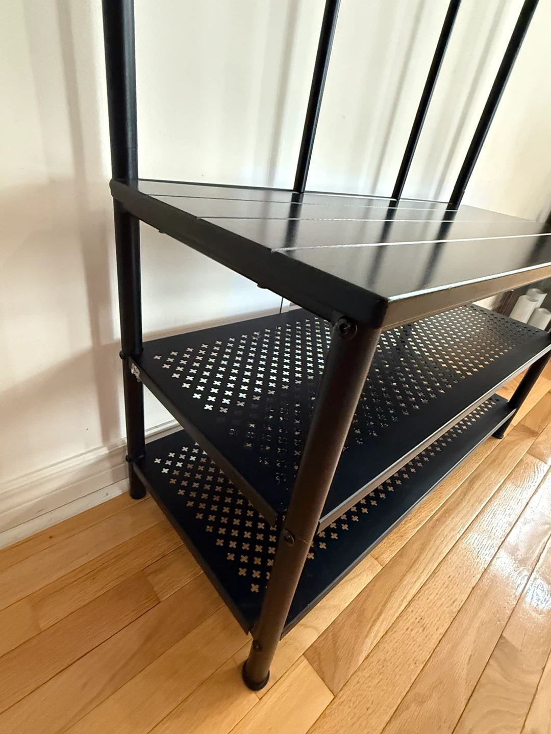 🥕Coat Rack w/ Bench seat and Shoe Storage-great condition - photo 4