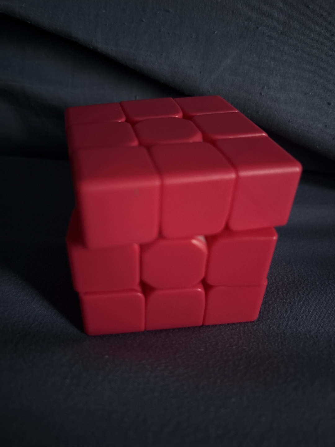 Red Rubik's Cube