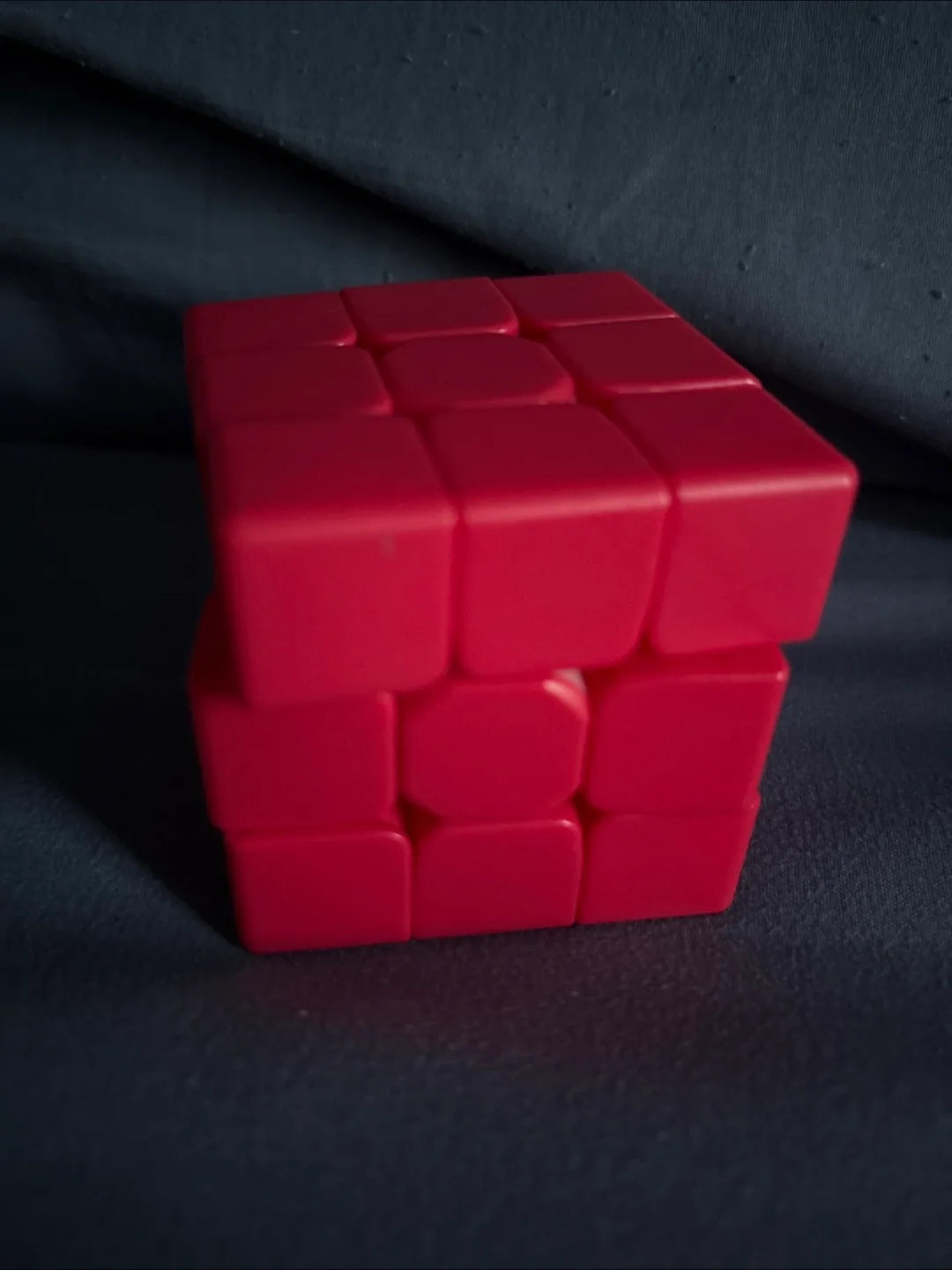 Red Rubik's Cube