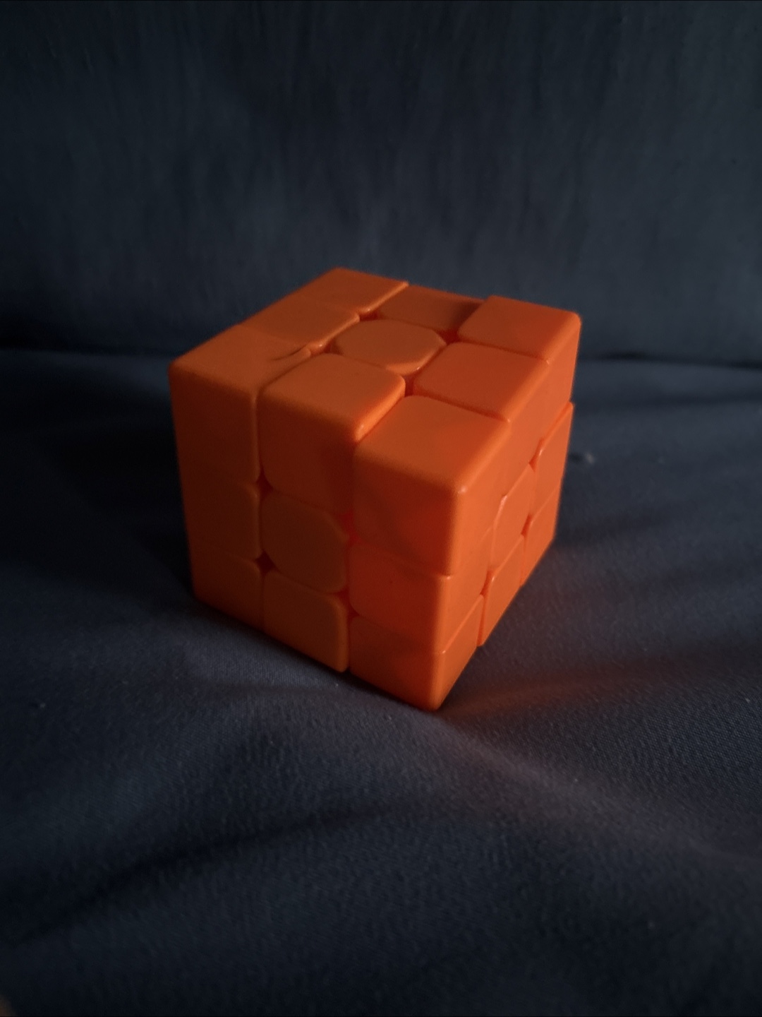 Orange Rubik's Cube