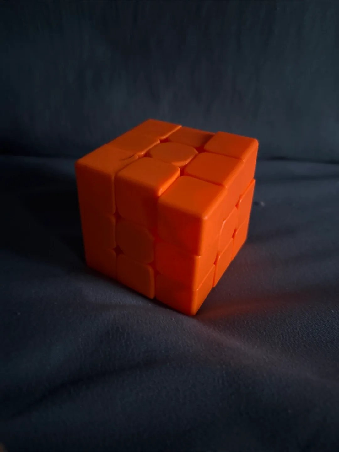Orange Rubik's Cube