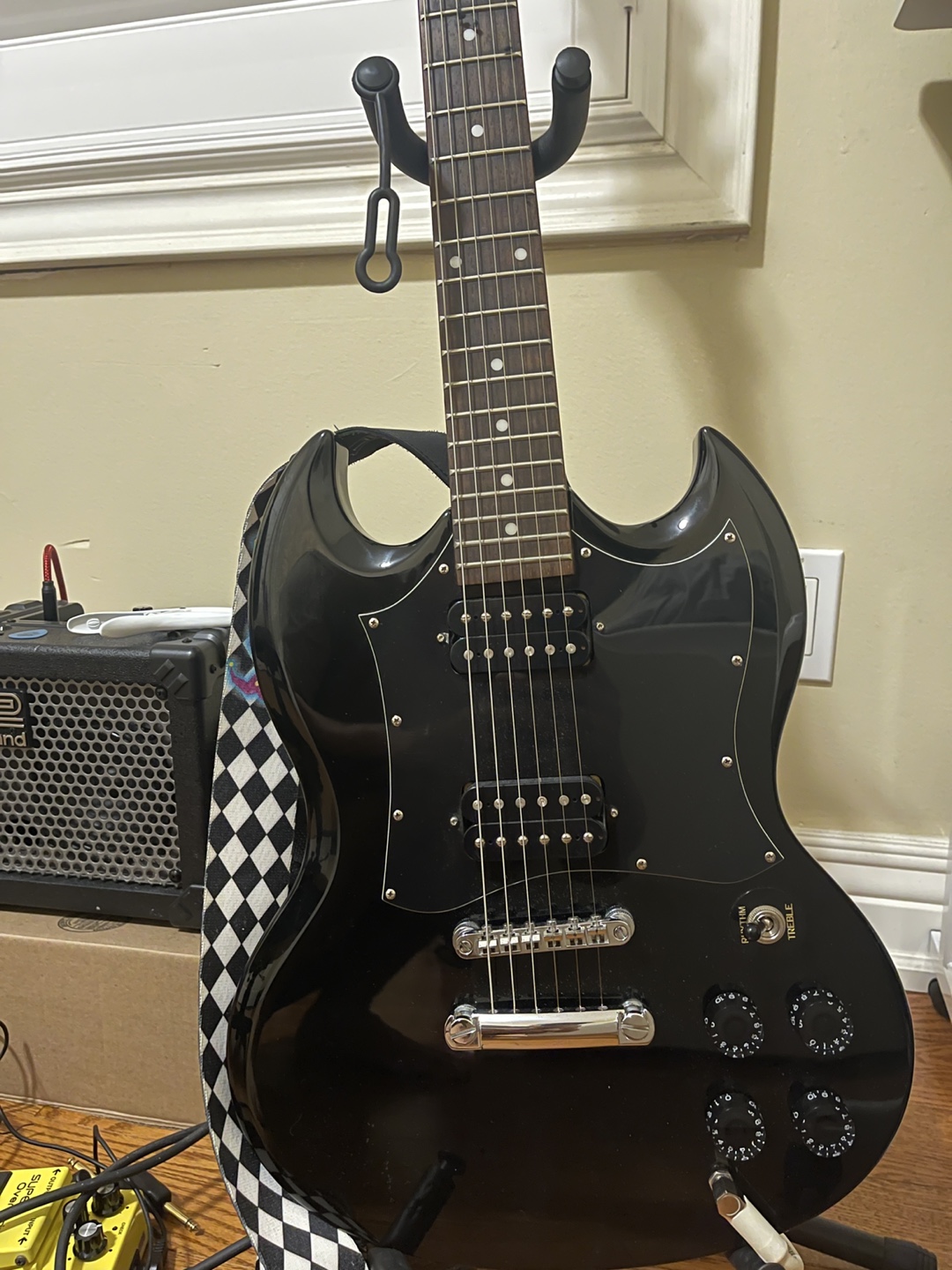 Epiphone SG Electric Guitar - Black - photo 4