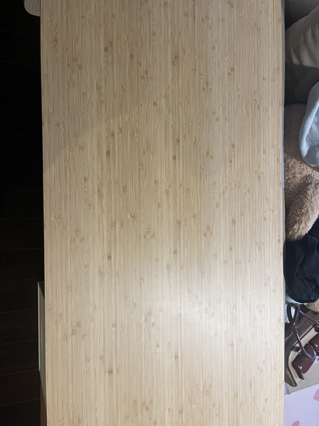 IKEA Anfallare Bamboo Desk with Alex Drawers - photo 5