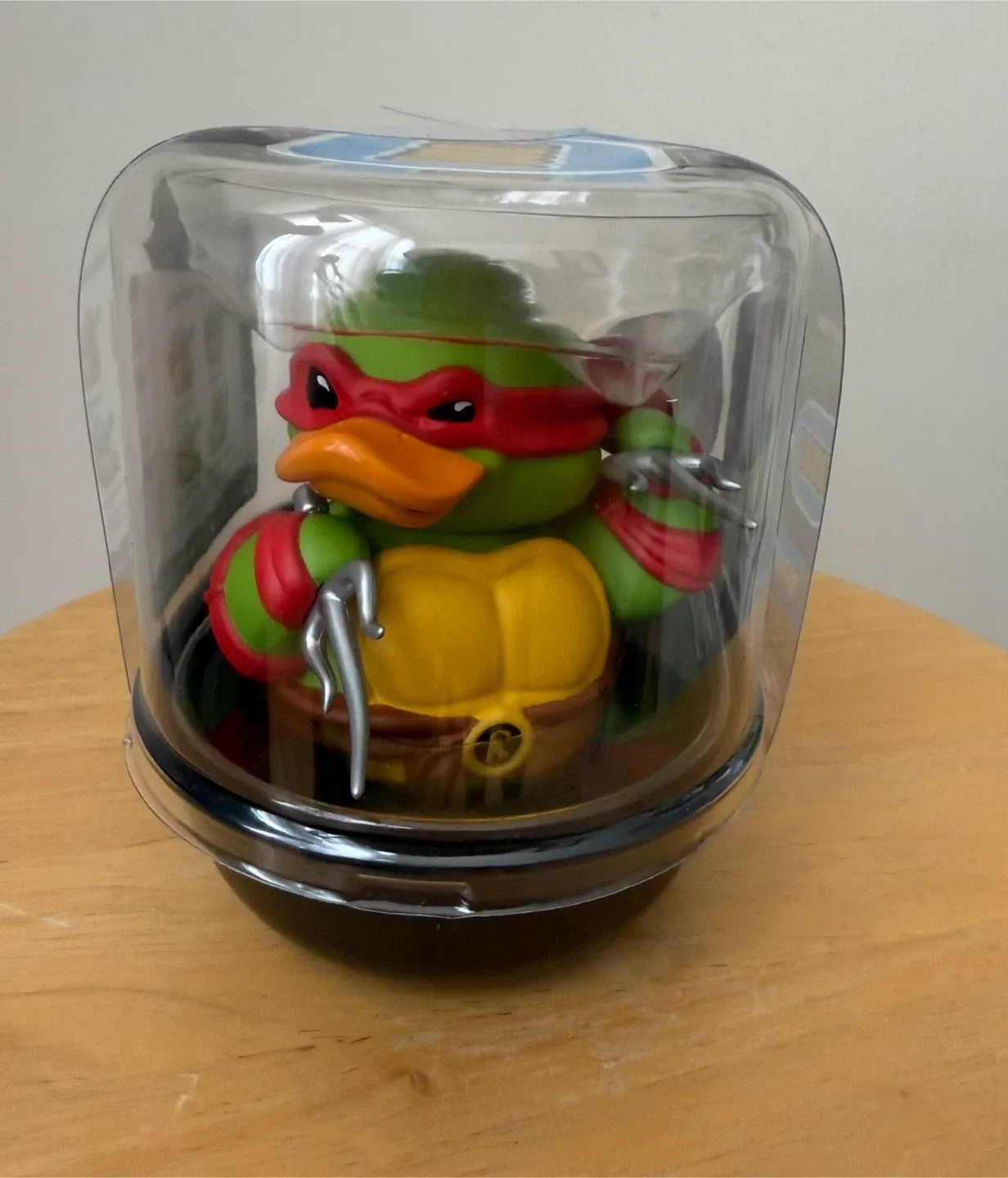 🥕BNIB TUBBZ Teenage Mutant Ninja Turtles Raphael Collectible thumbnail