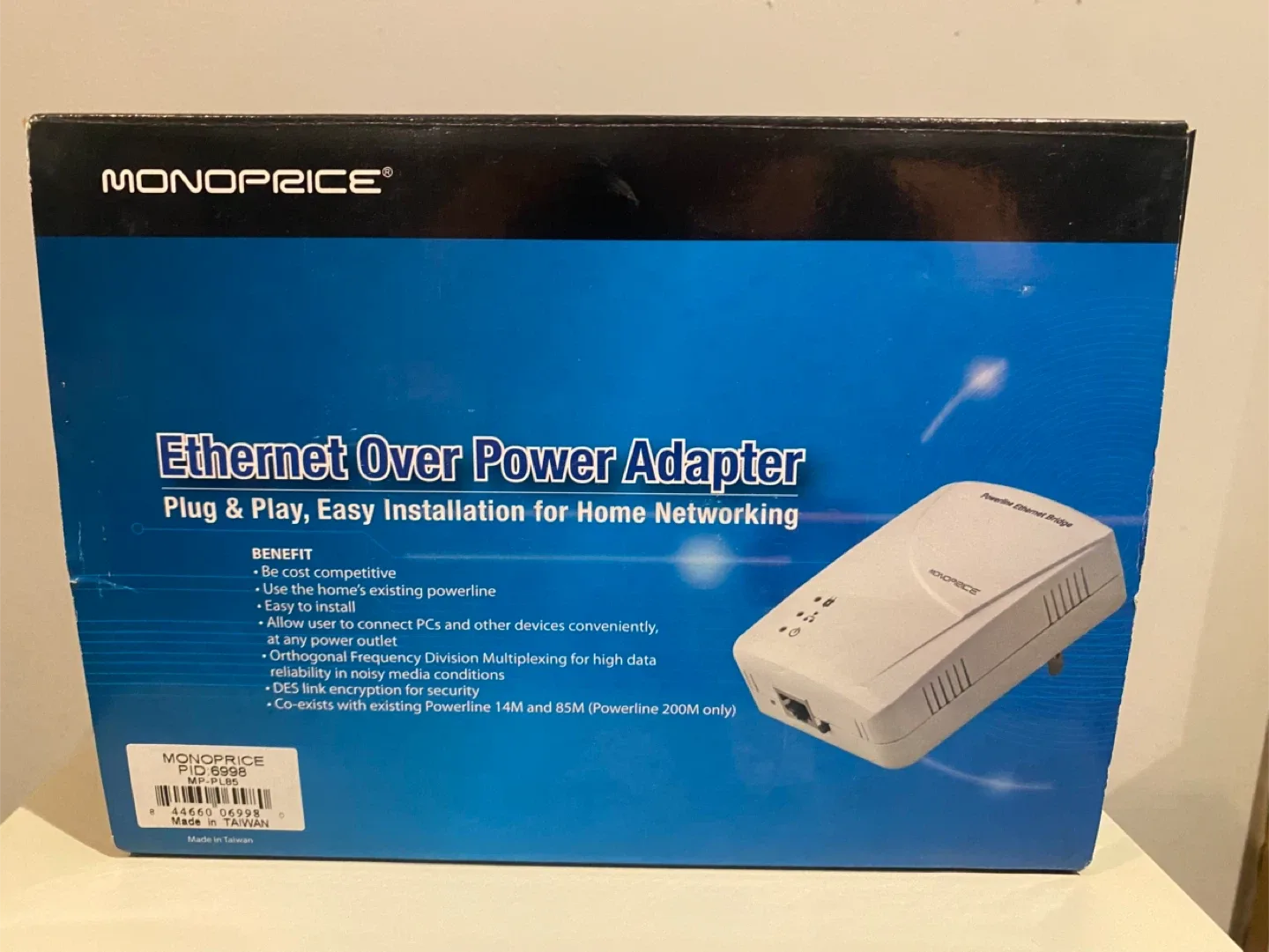 Monoprice Powerline Bridge Ethernet Adapter - New image indicator(2)