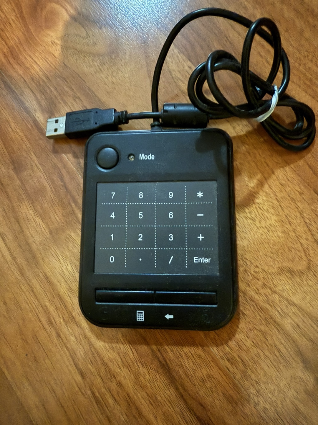 USB trackpad and numpad