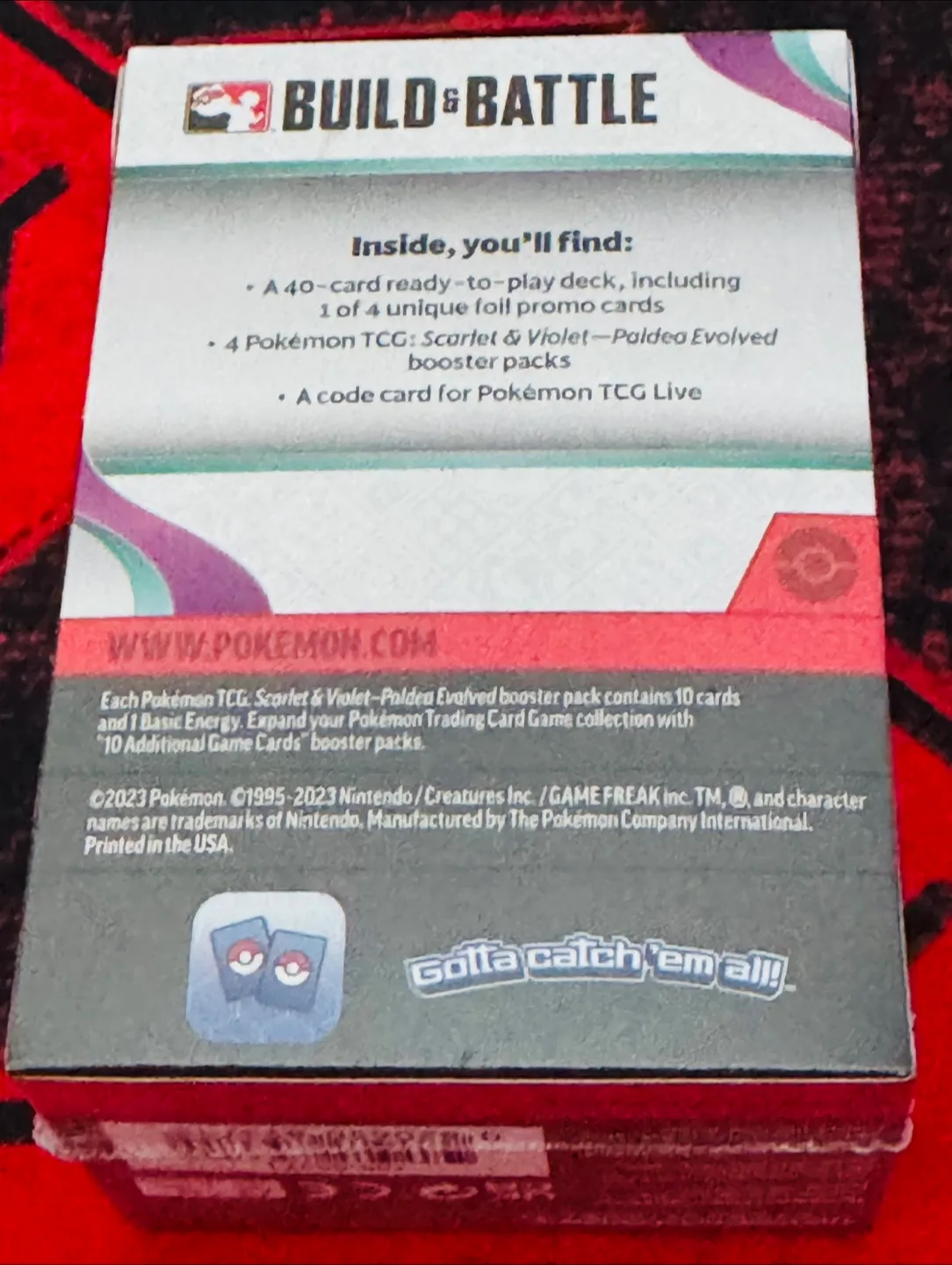 Pokemon Paldea Evolved Build and Battle image indicator(2)