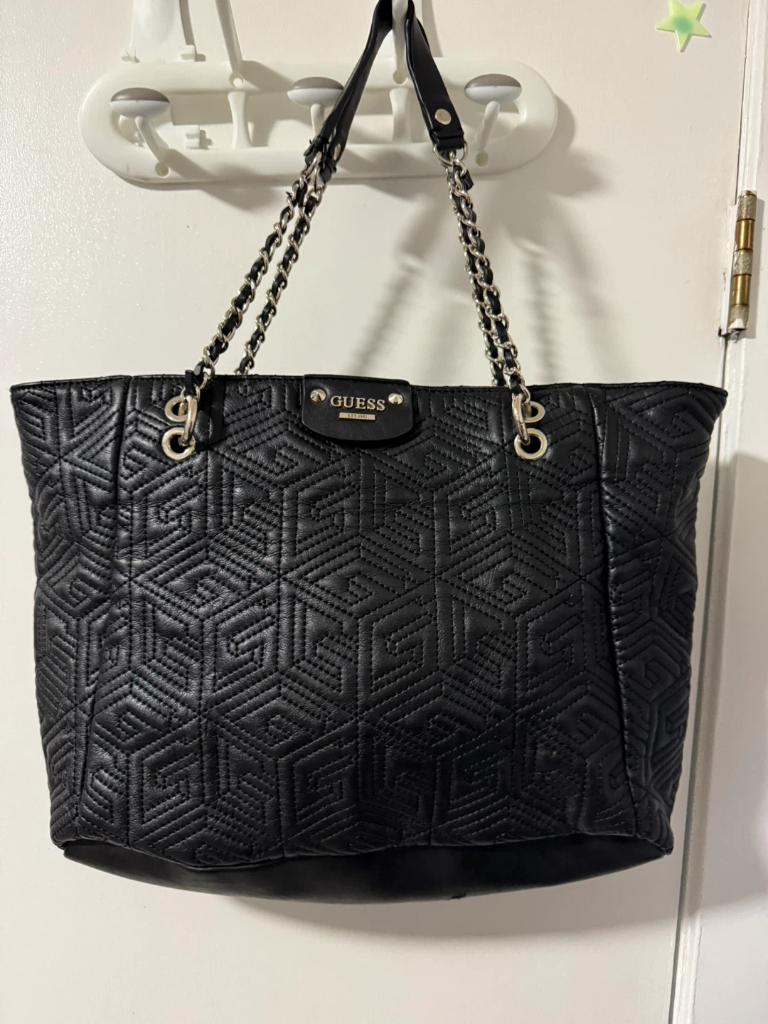 Guess Black Tote Bag