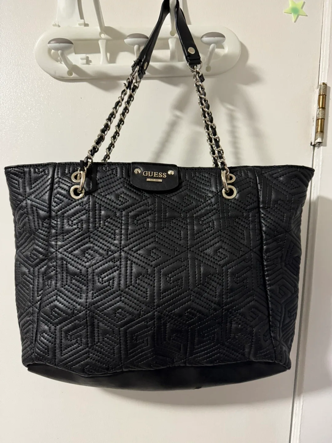 Guess Black Tote Bag thumbnail