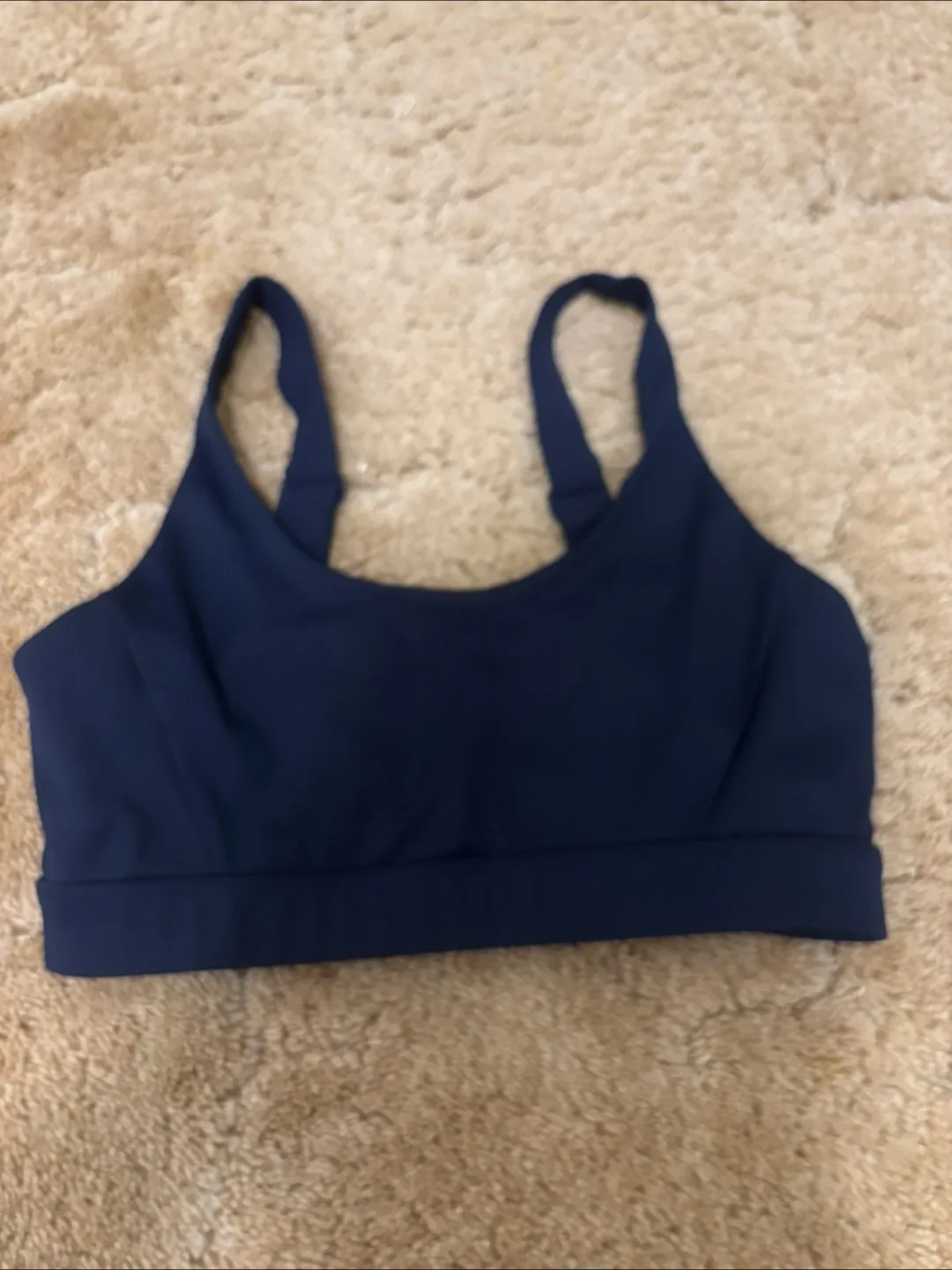 Lolë Navy Blue Sports Bra - Size S thumbnail