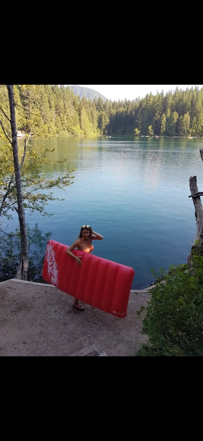 2x Floaty inflatable lake pool vacation river camping image indicator(8)