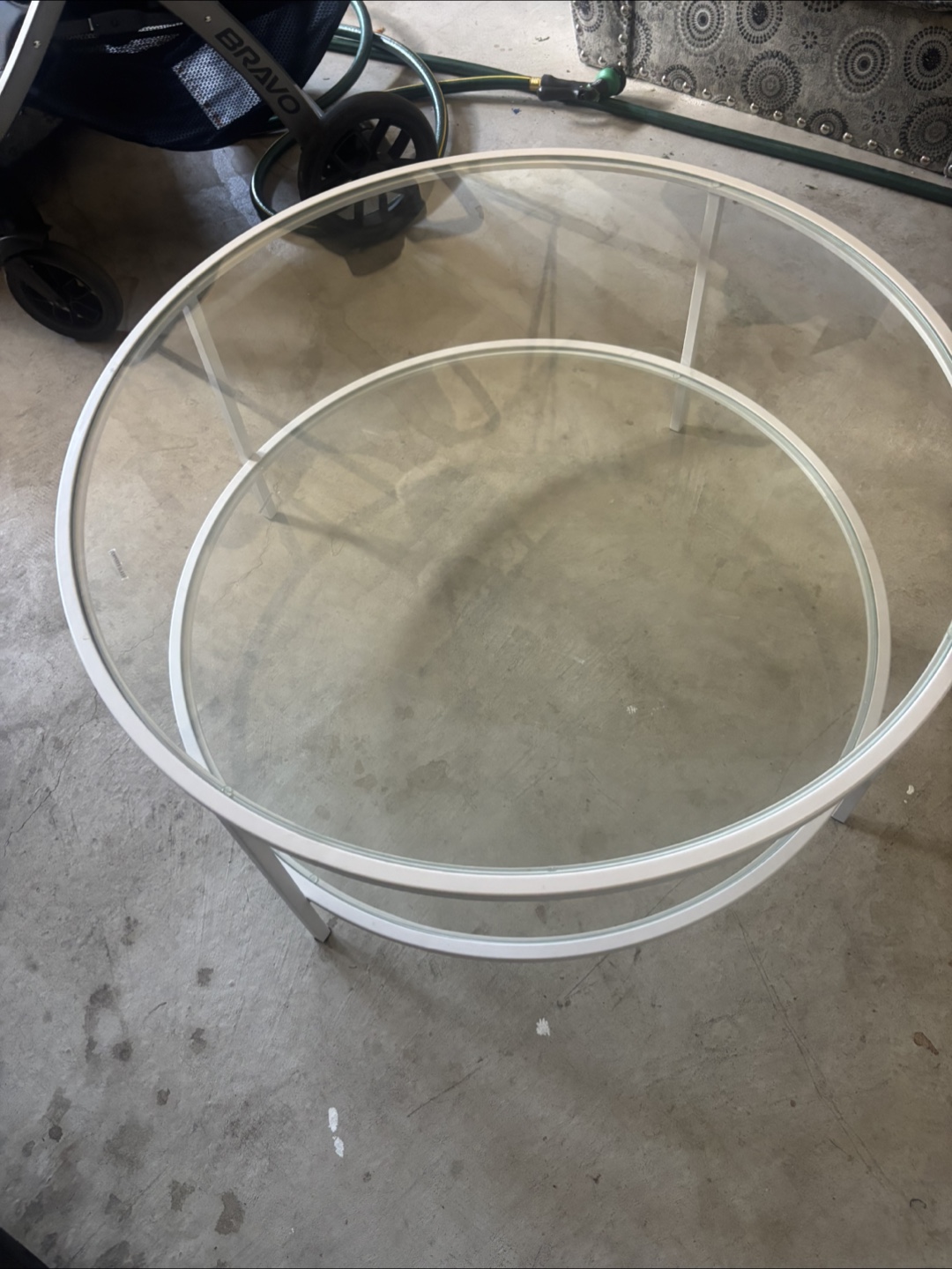 Glass Round Coffee Table