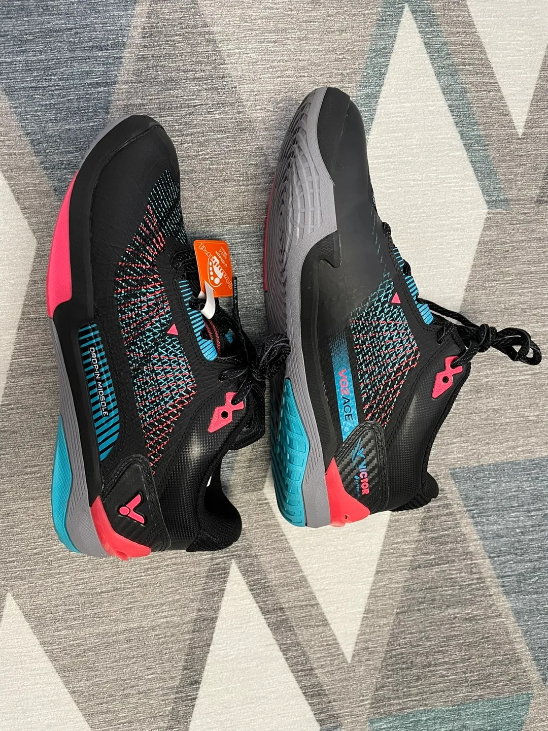 Victor VG2ACE Black Running Shoes image indicator(2)