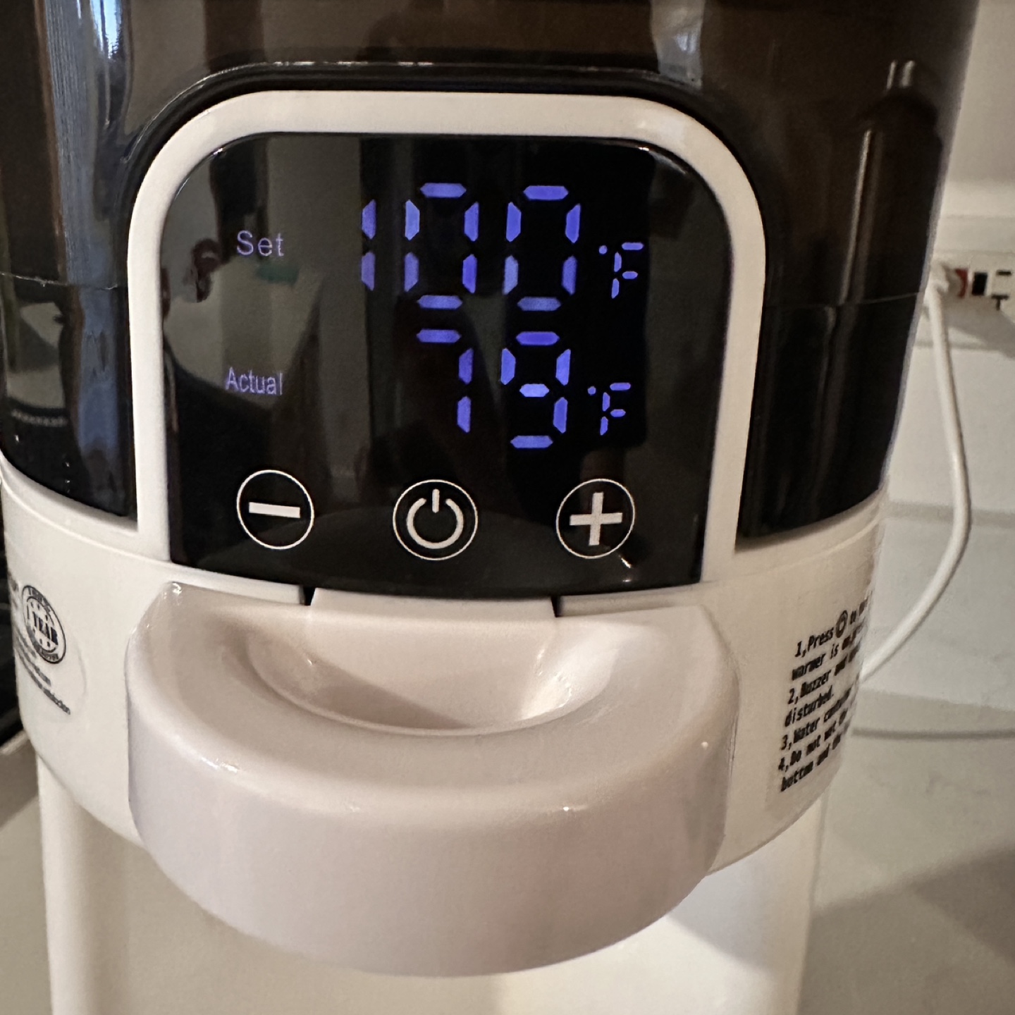 Instant Baby Formula Warmer Dispenser - photo 2