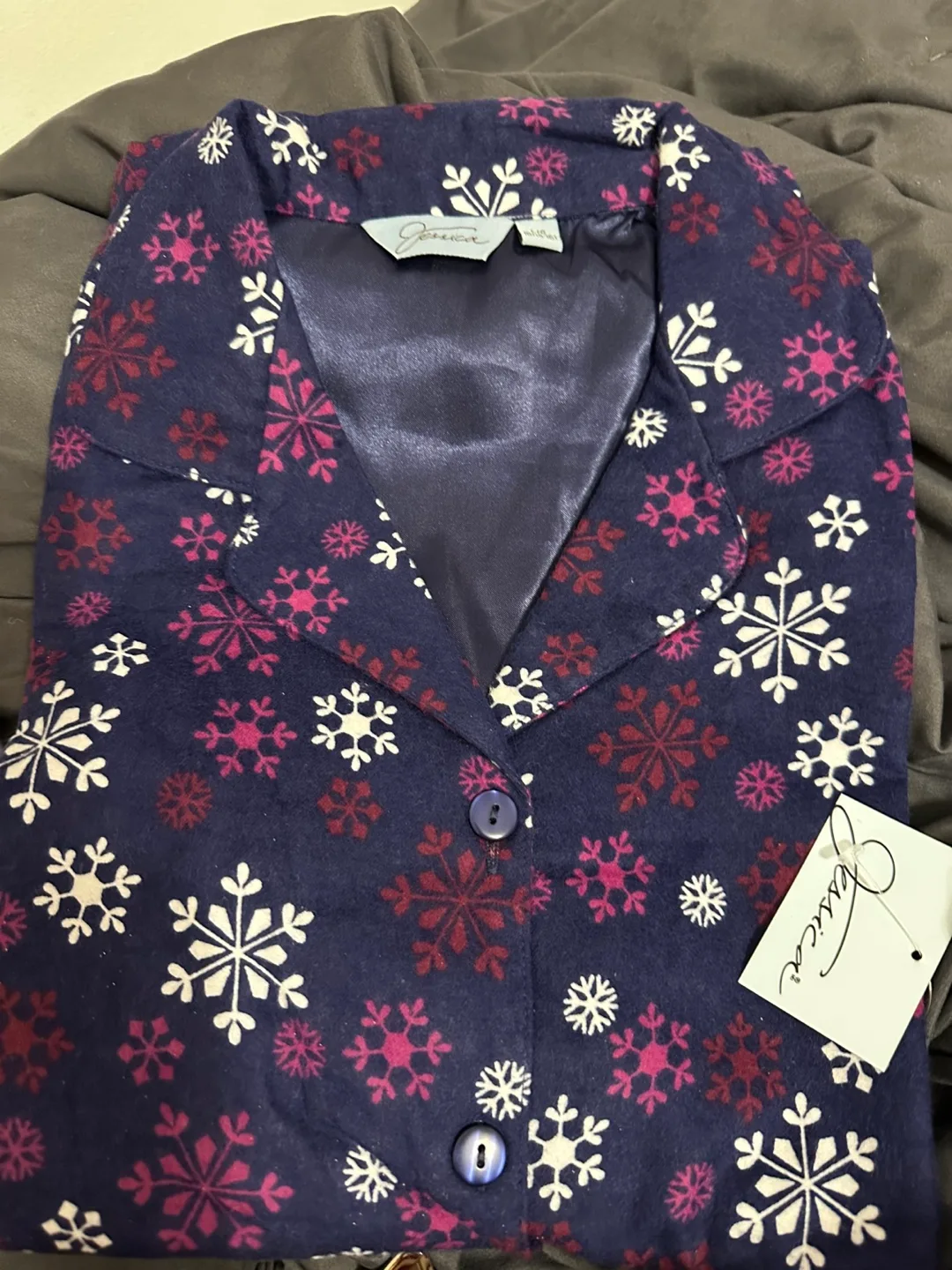 Jessica Snowflake PJ Set - Size Large thumbnail