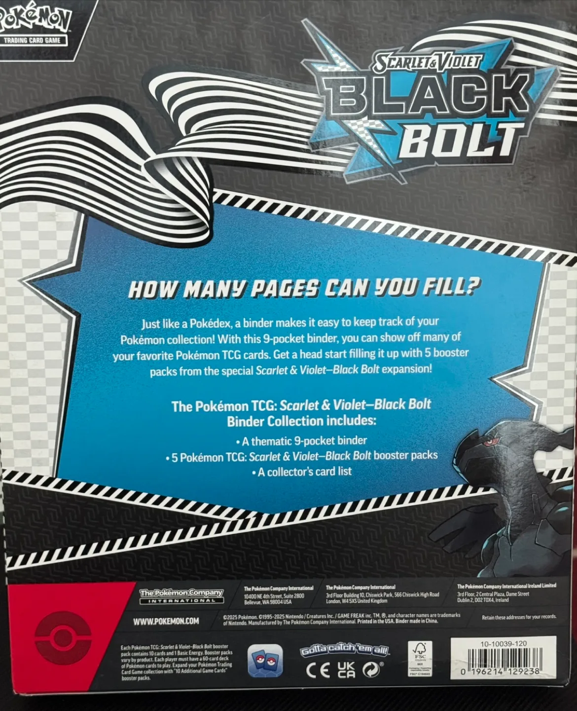 Pokemon Black and White Binder Collection image indicator(2)