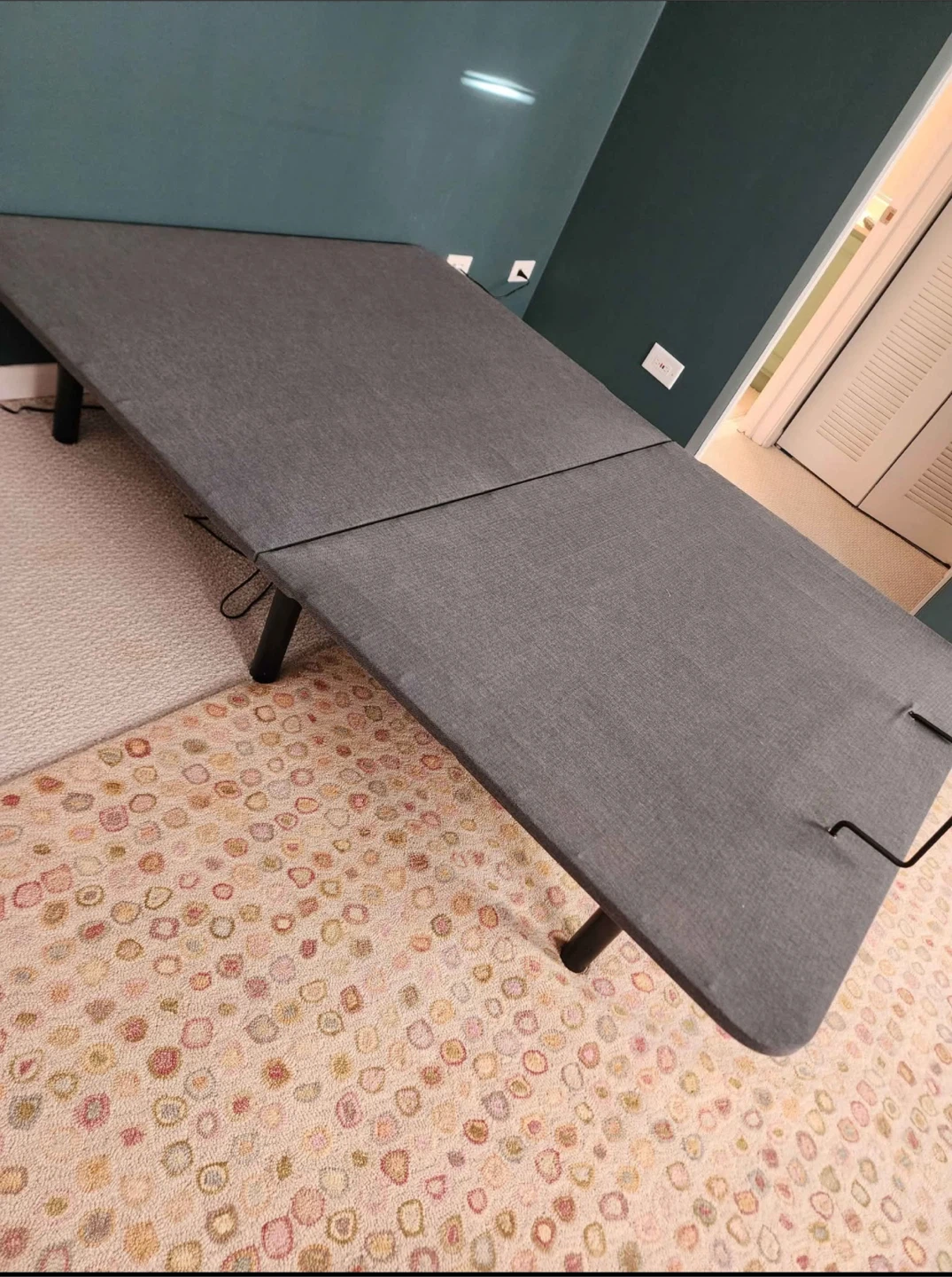 Adjustable Bed Frame - Gray - photo 2