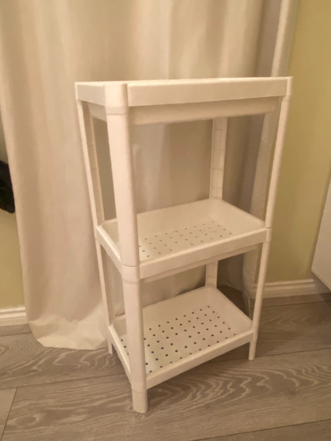 IKEA Vesken White Shelf Unit