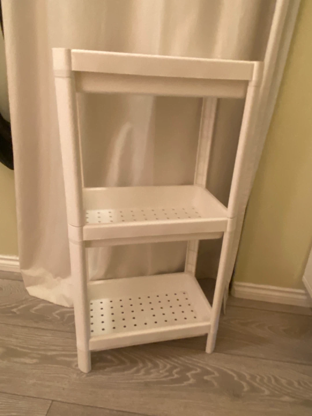 IKEA Vesken White Shelf Unit - photo 3