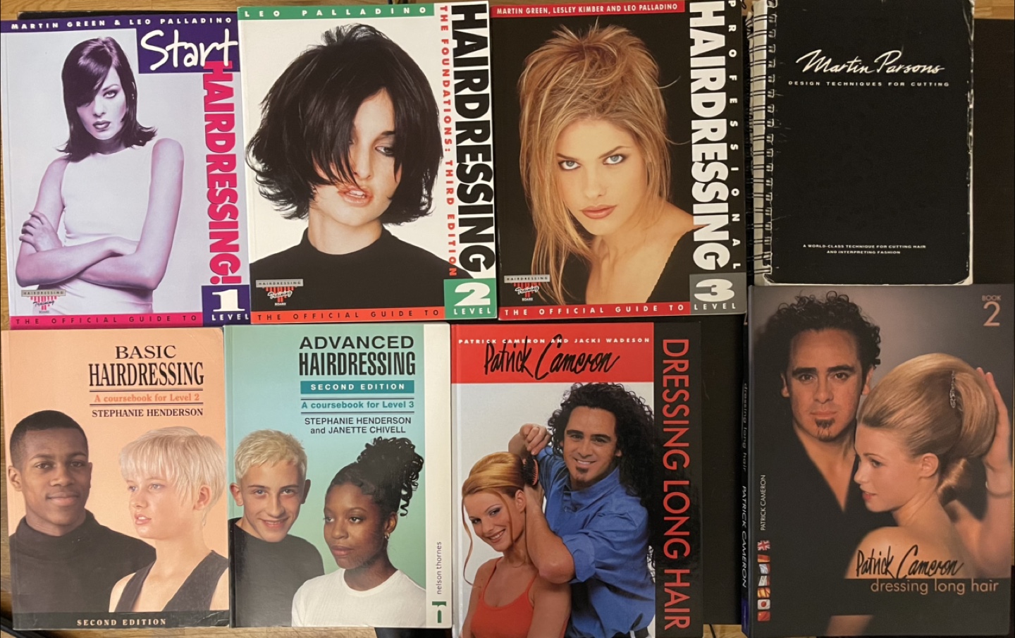 Hairdressing & Cosmetology Books.