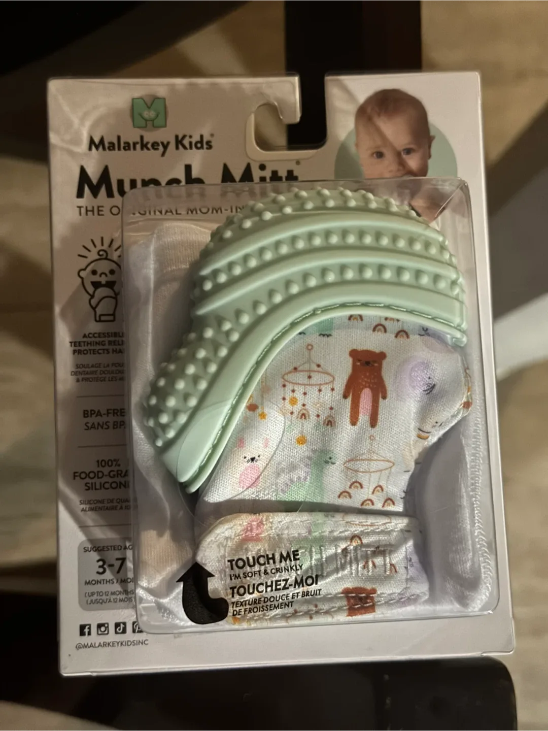 Malarkey Kids Munch Mitt - Teething Mitten thumbnail