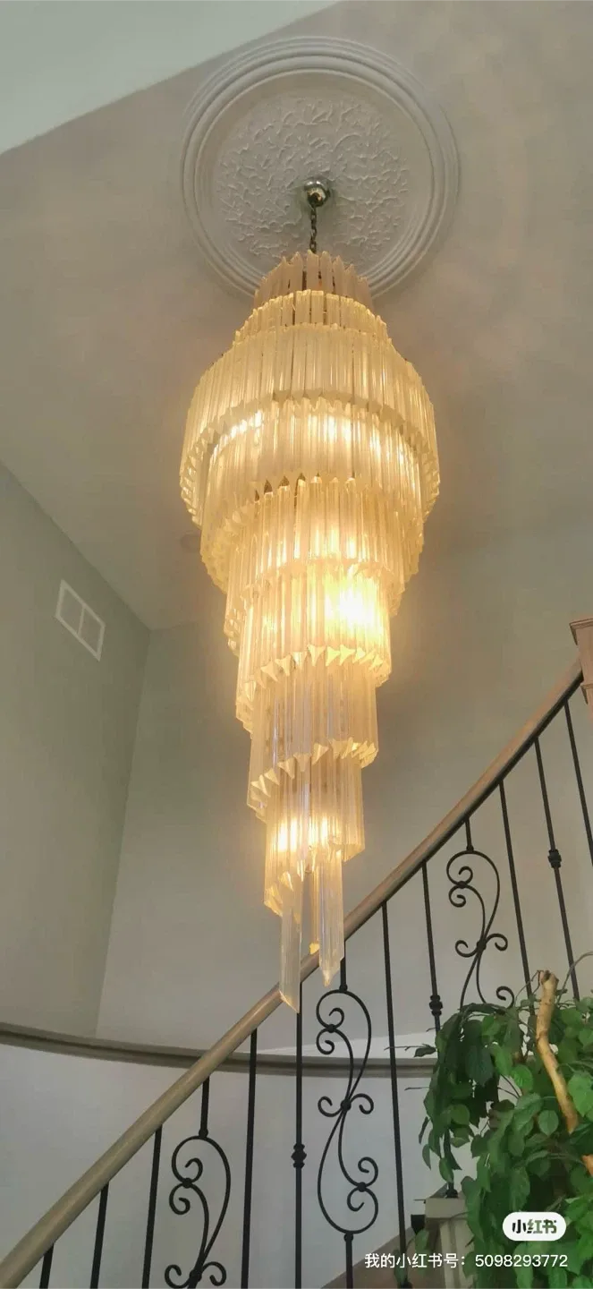 Large Crystal Chandelier
