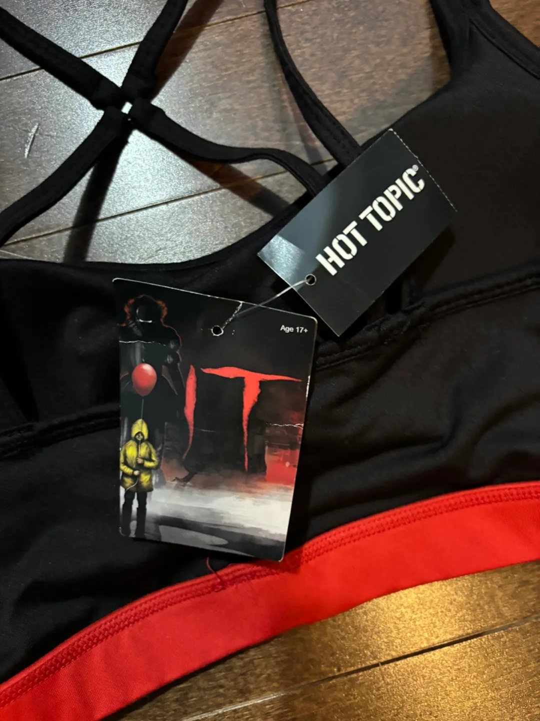 New IT Loser Lover Sports Bra - Hot Topic image indicator(2)