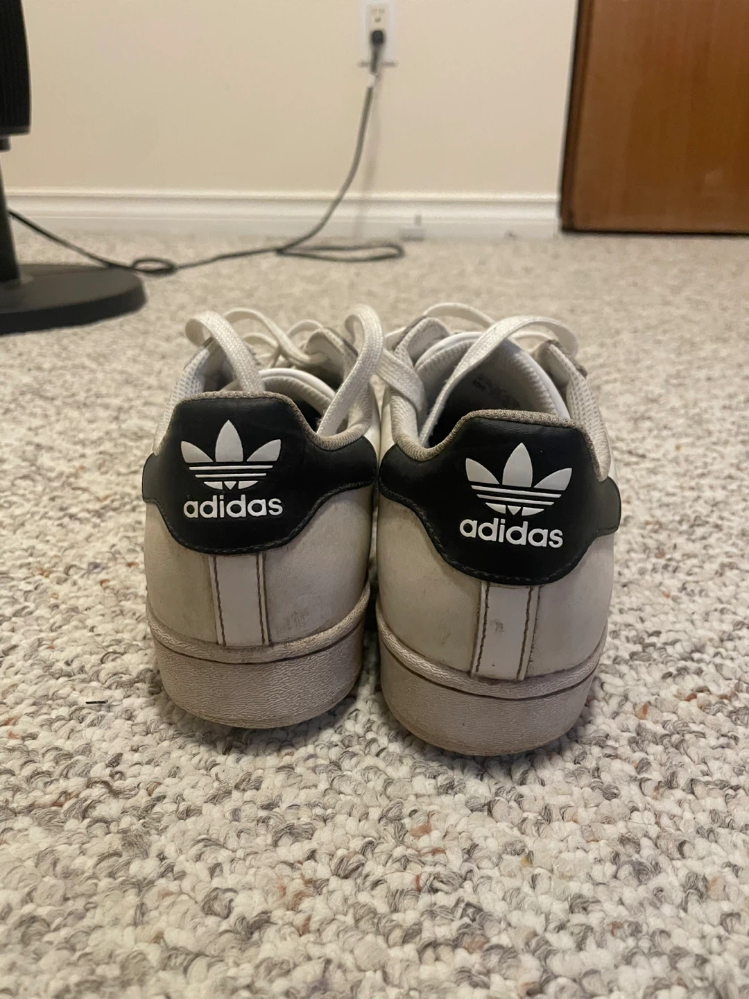 Adidas Superstar White/Black US 8 Shoes - photo 3