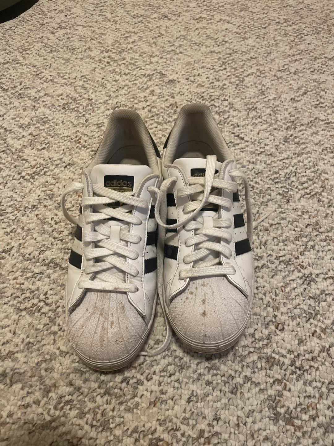 Adidas Superstar White/Black US 8 Shoes - photo 2