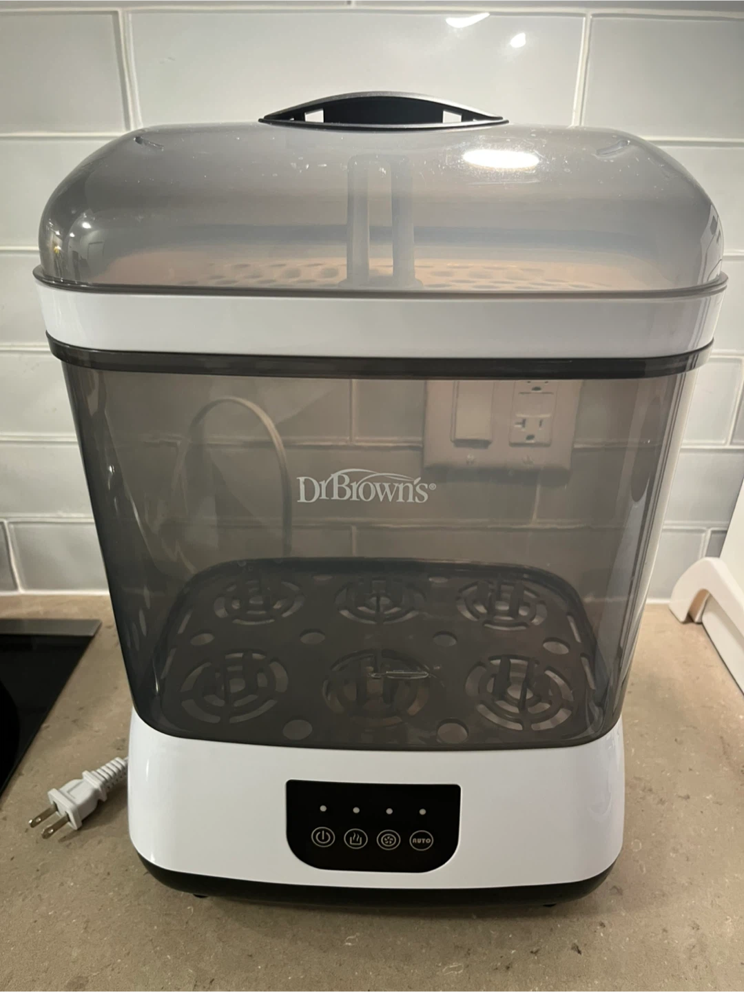Dr. Brown's Bottle Steam Sterilizer & Dryer(+Free Bottle Warmer)