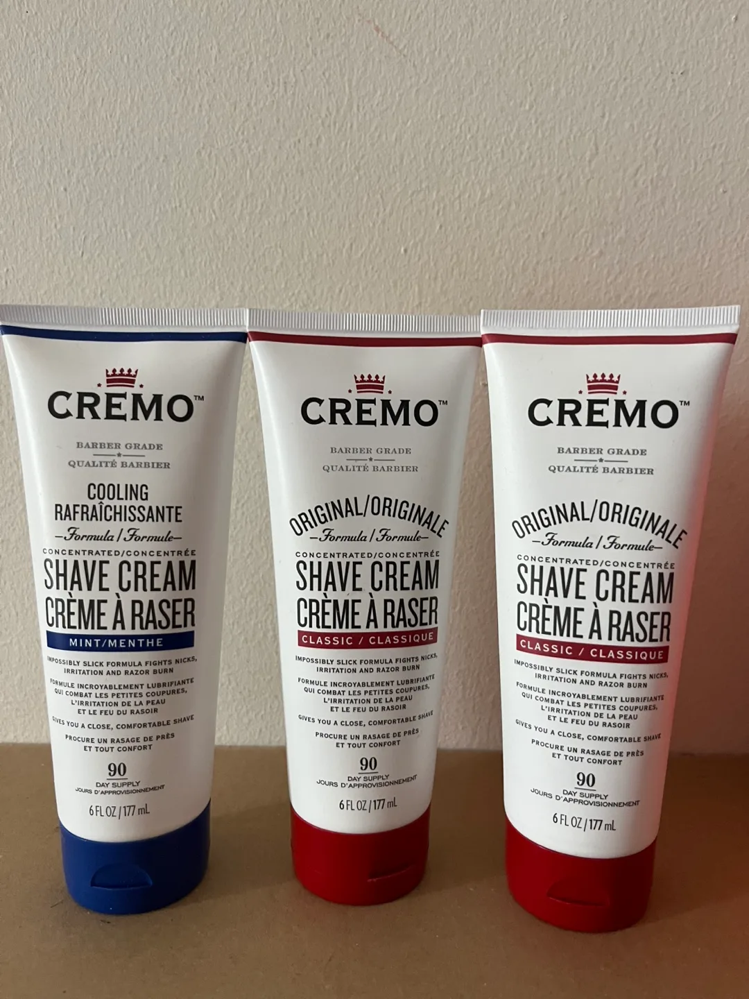 Brand new CREMO men’s shave Cream 177ml ea thumbnail