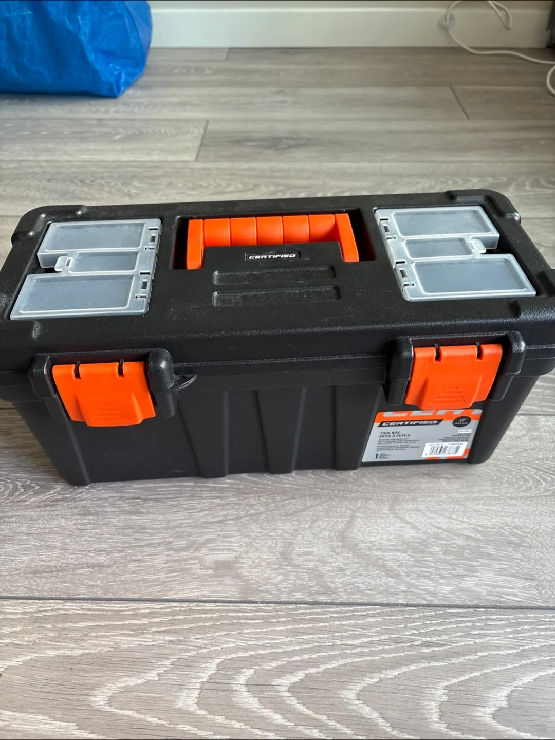 Certified Tool Box with Tools