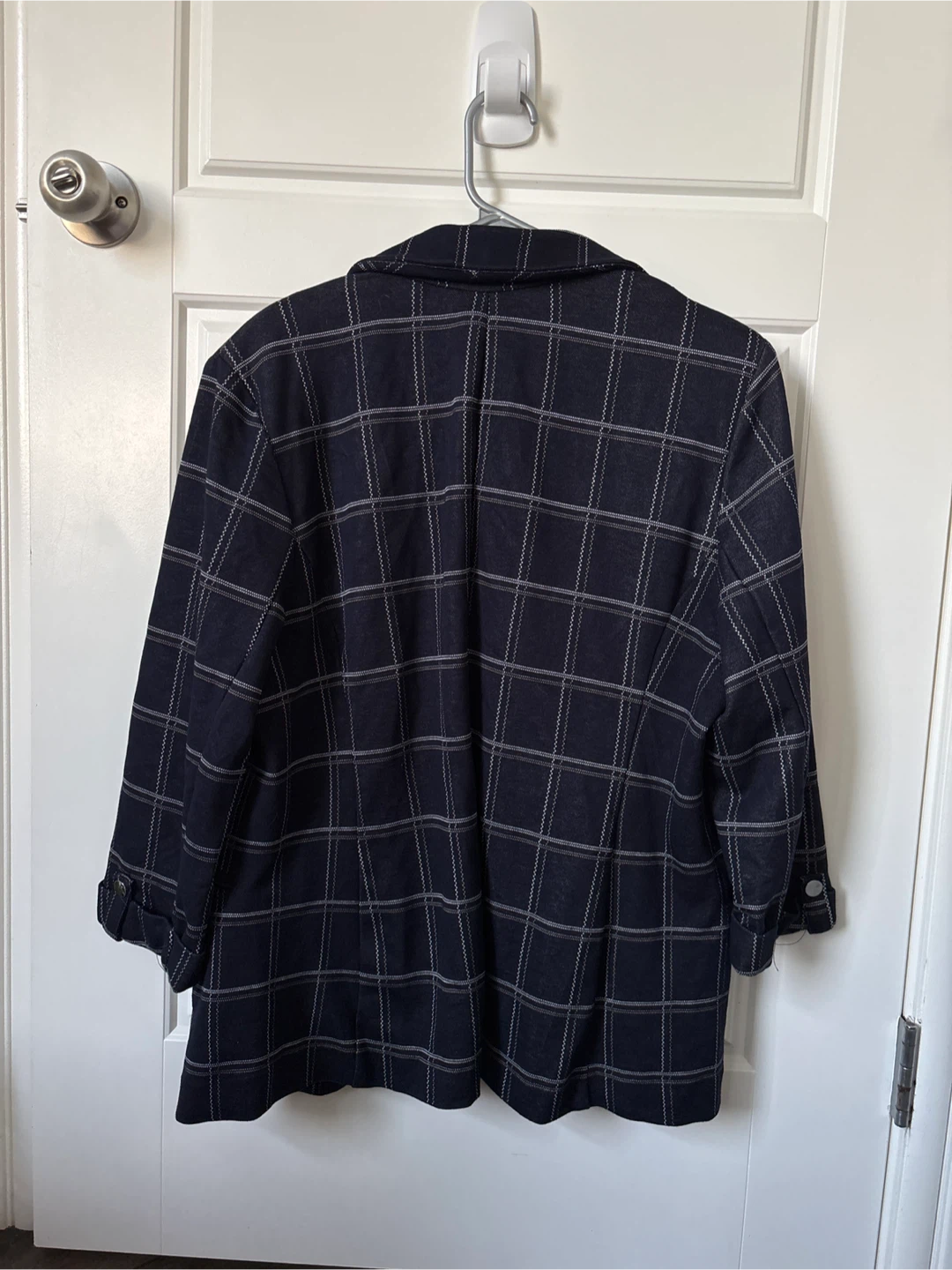 Cleo Plaid Blazer - Size L - photo 2