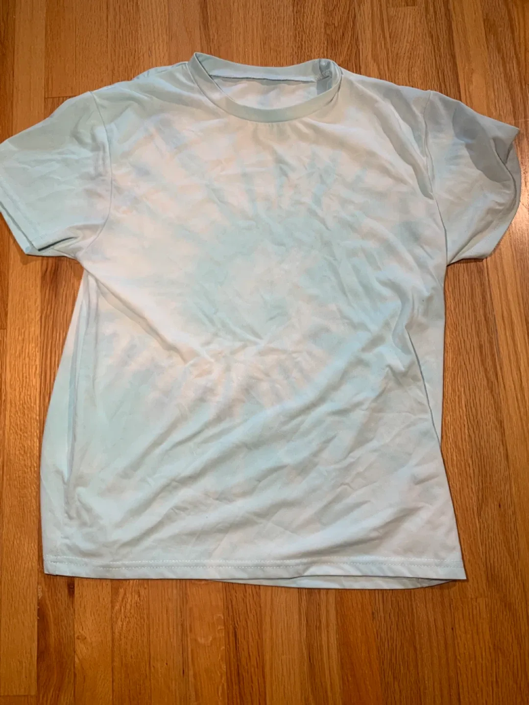 Light Blue Tie-Dye T-Shirt - Size 160 thumbnail