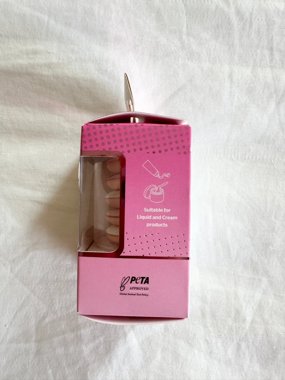 New Brush Works Mini Pillow Puffs (6 pack) in travel case image indicator(2)