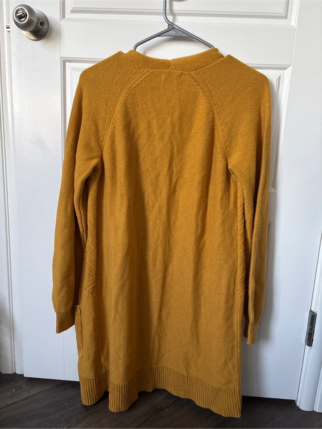 Reitmans Mustard Yellow Cardigan - Size S - photo 2