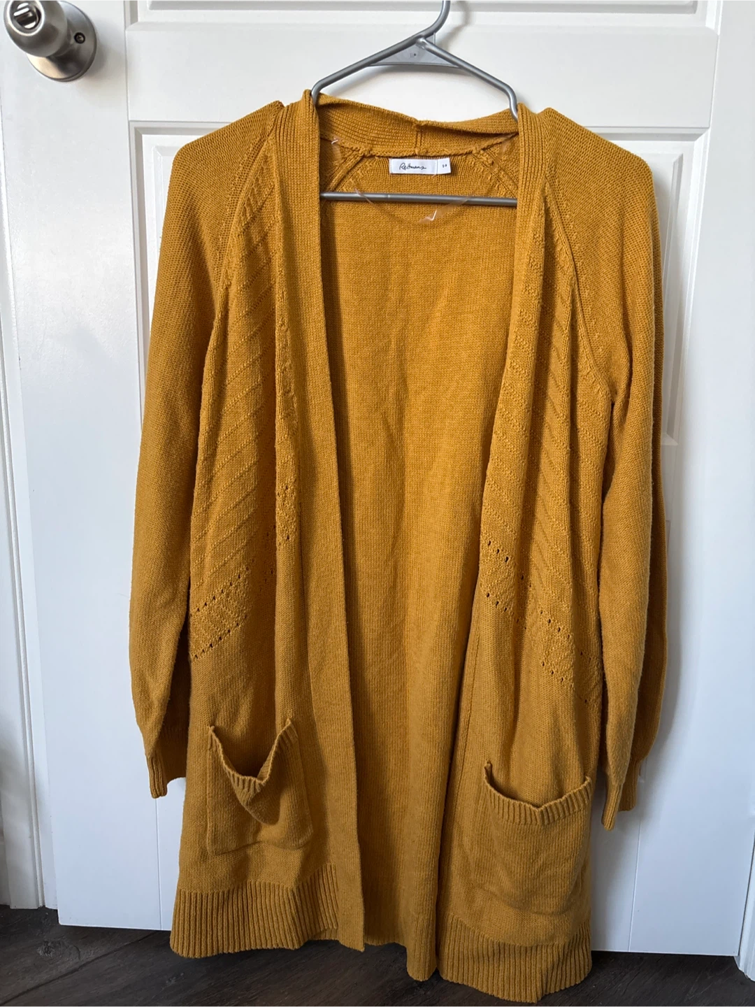 Reitmans Mustard Yellow Cardigan - Size S